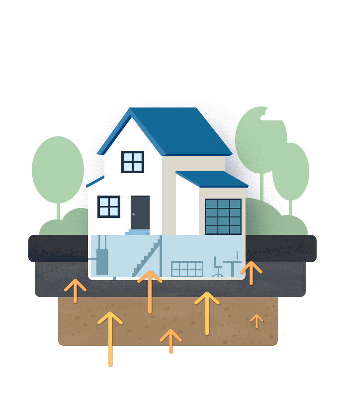 Radon monitor rentals Cochrane Radon gas entering home